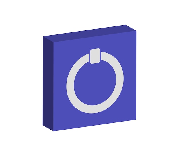bouton d&#39;alimentation