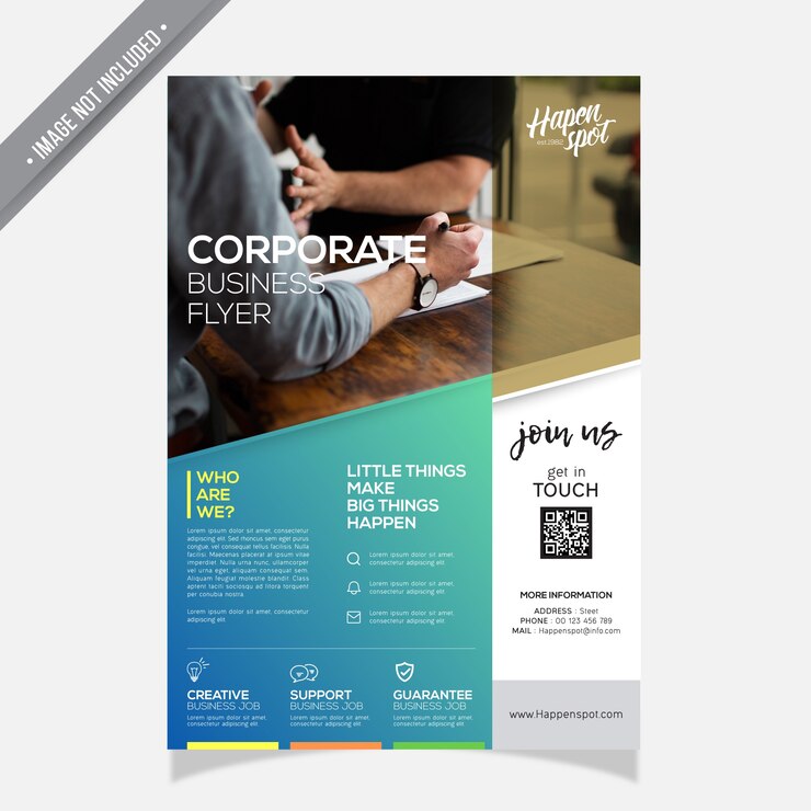 Vecteur brochure commerciale créative ou modèle de conception d'affiches