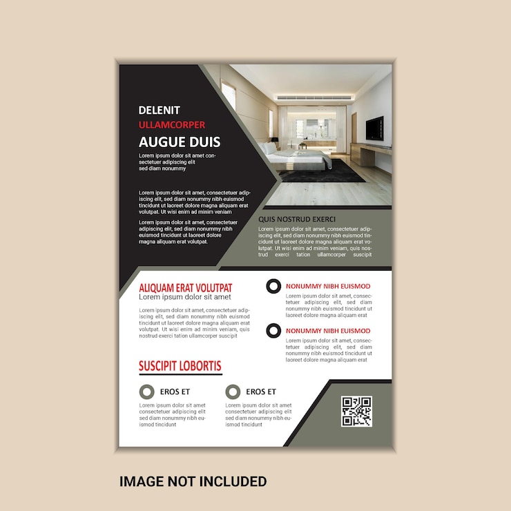 Vecteur brochure commerciale créative ou modèle de conception d&#39;affiches