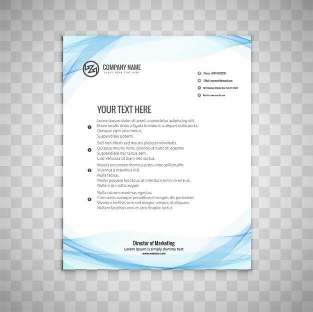 Brochure Commerciale Moderne