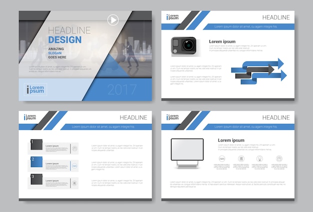Brochure de conception de modèle