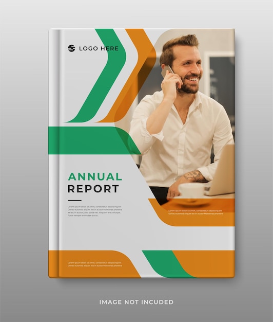Vecteur brochure d'entreprise conception de rapport annuel d'entreprise