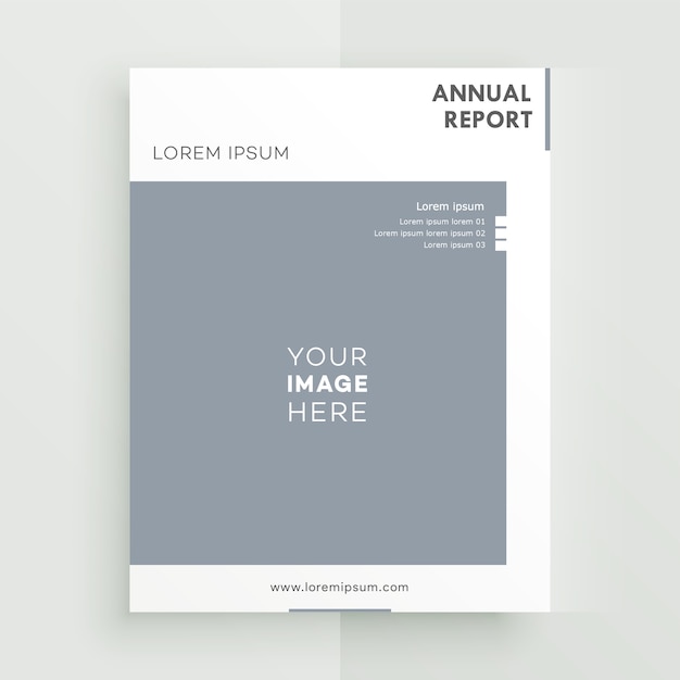 Brochure grise