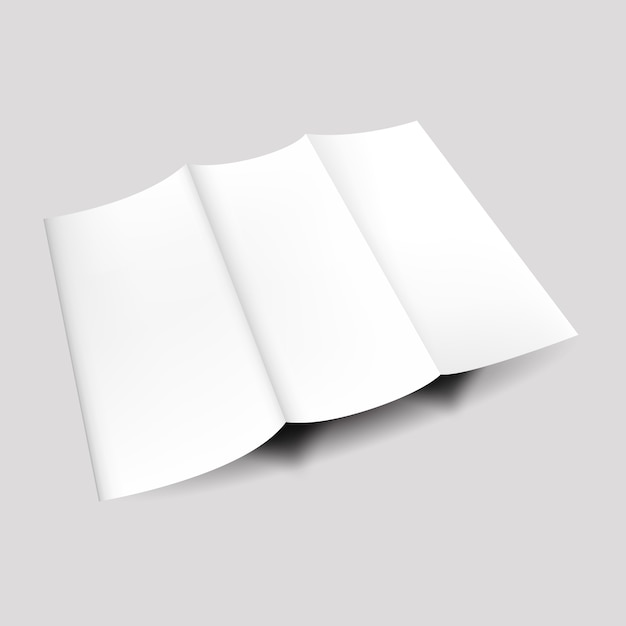 Brochure Papier Vide Corporatif