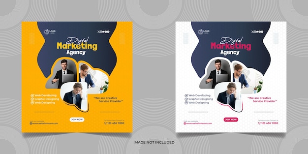 une brochure pour la marque du site Web de l'entreprise