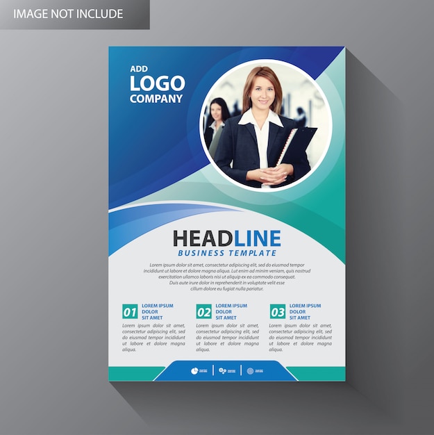 Brochure Template Layout Cover Rapport Annuel De Conception De La Couverture