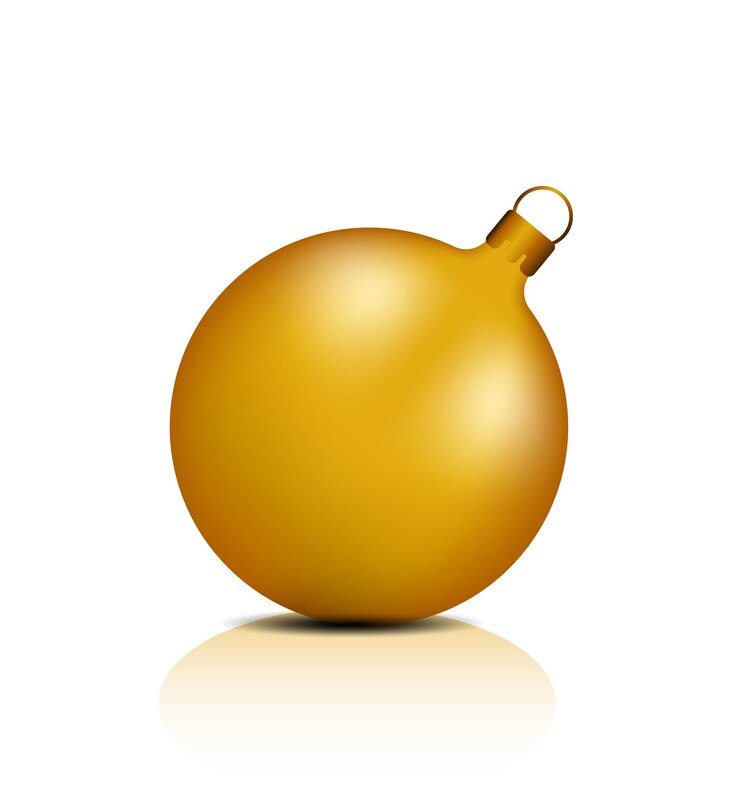 Vecteur bulle d'huile de sphère d'or isolée sur fond blanc boule d brillante dorée ou perle précieuse