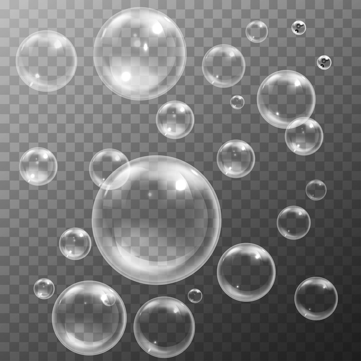 Vecteur des bulles d'eau