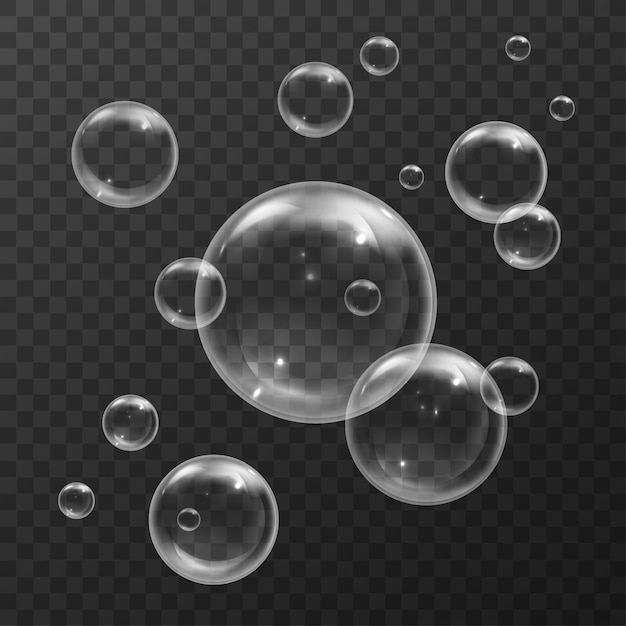 des bulles d'impression