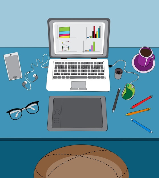 Bureau à domicile et travail à distance