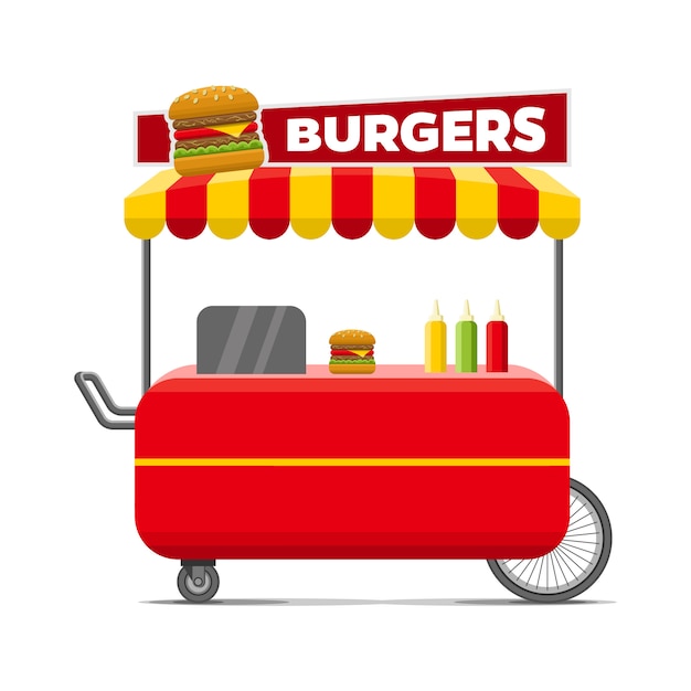 Burgers Street Food Cart.