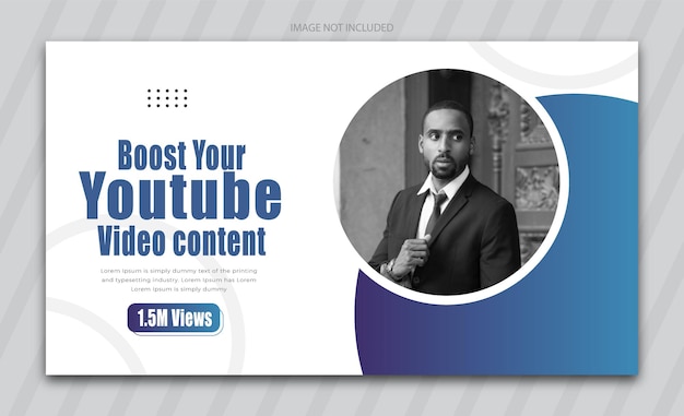 business contenu d'influenceur miniature youtube