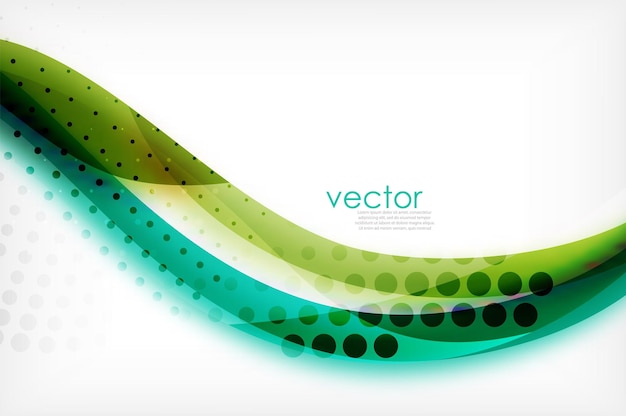 Vecteur business corporate abstract backgrounds brochure d'ondes ou modèles de conception de flyer illustration vectorielle