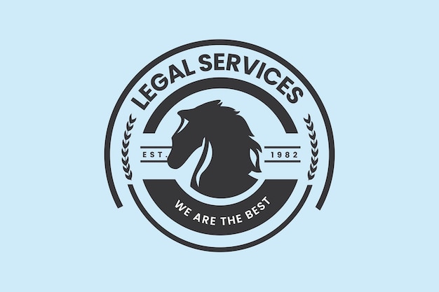 Cabinet d'avocats et logo d'entreprise