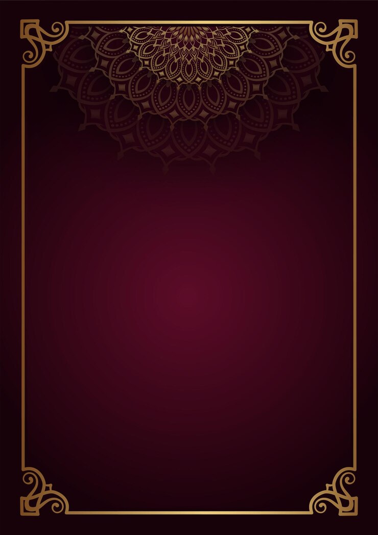 Vecteur cadre floral vintage avec décoration de mandala