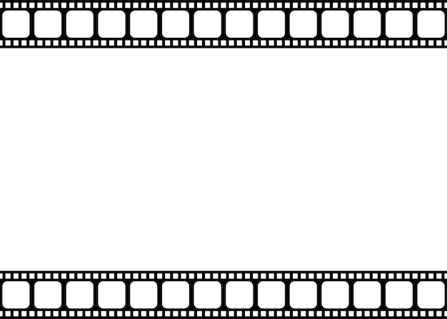Le cadre inspiré par la bande de film peut être utilisé pour la décoration de la couverture du cadre, du papier peint de fond