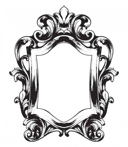 Cadre De Miroir Baroque