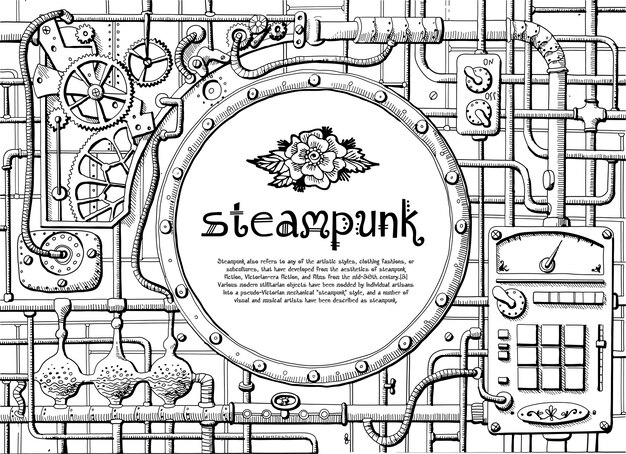 Cadre Steampunk