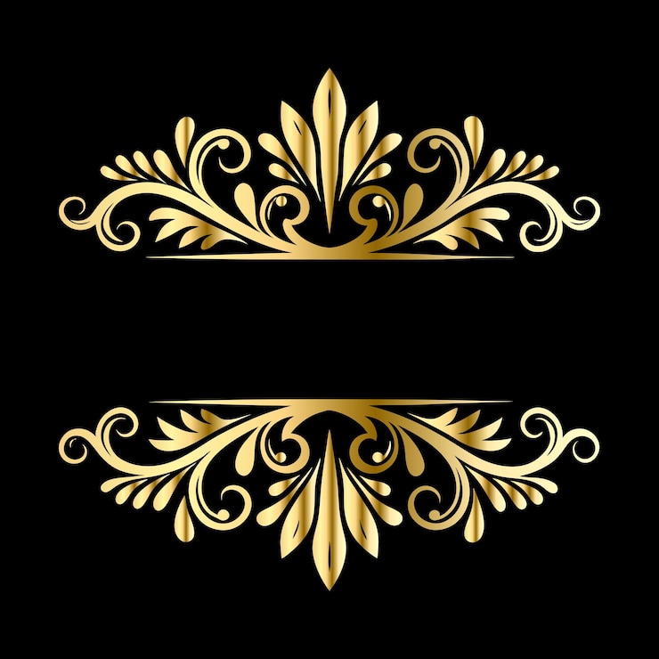 Vecteur des cadres islamiques classiques, des formes ornées, des bordures de luxe, des boîtes de texte pour les invitations de mariage et des étiquettes.