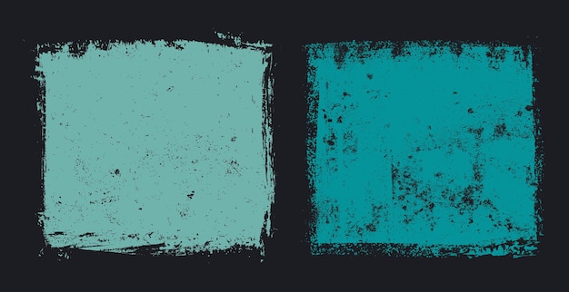 Cadres sales couleur grunge