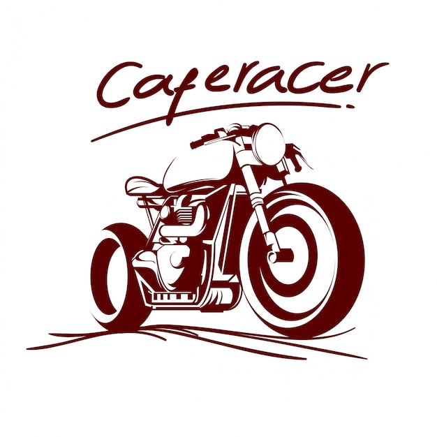 Vecteur café racer