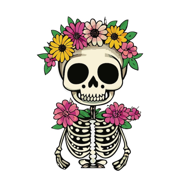 Vecteur calaveras du jour des morts