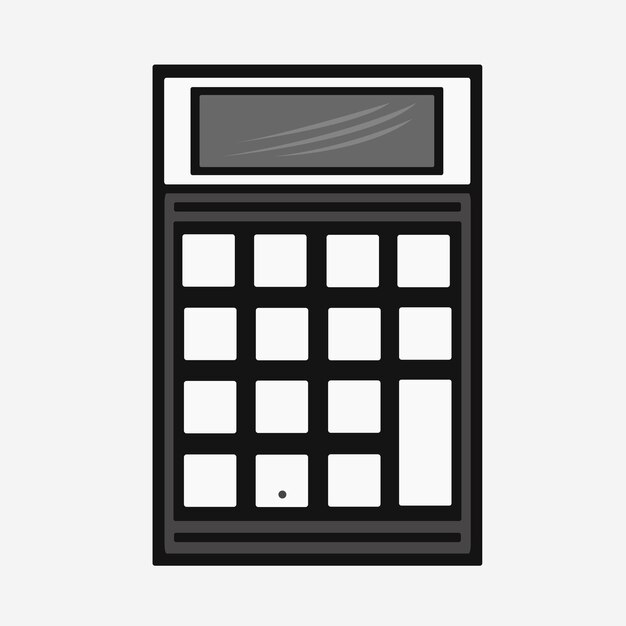 Calculatrice Icône Illustration