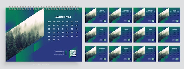 Un Calendrier Avec L'année 2012 Dessus