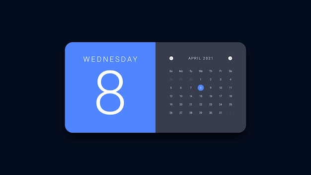 Calendrier Ui