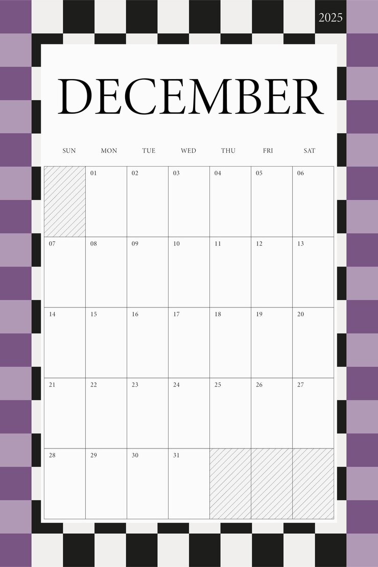 Vecteur calendrier