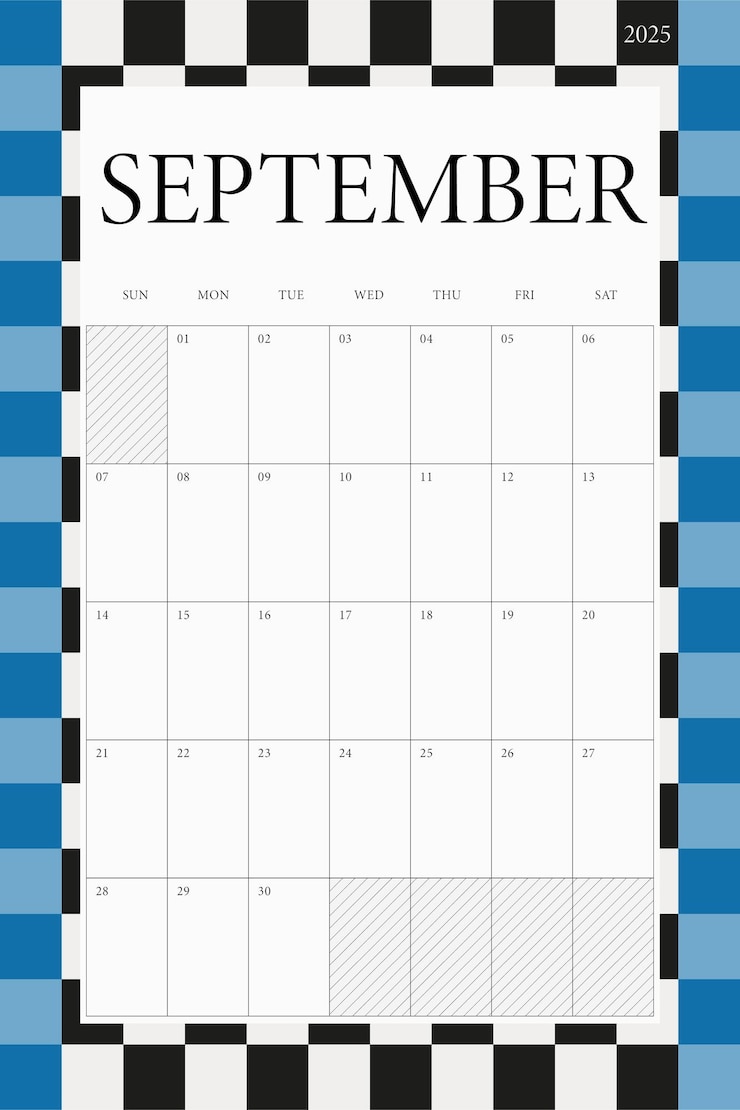Vecteur calendrier