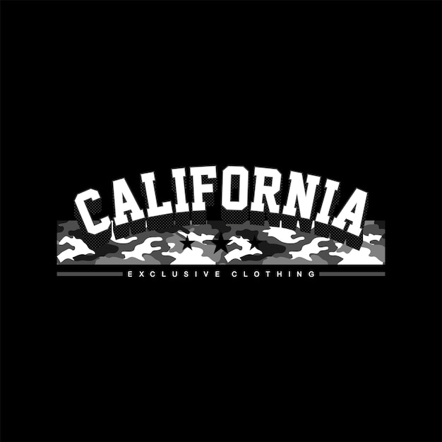 californie camo simple mode vintage
