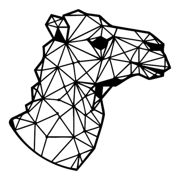 Vecteur camel_a géométrique