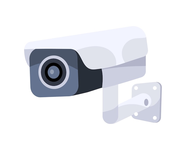 Caméra de sécurité moderne fournissant surveillance et protection
