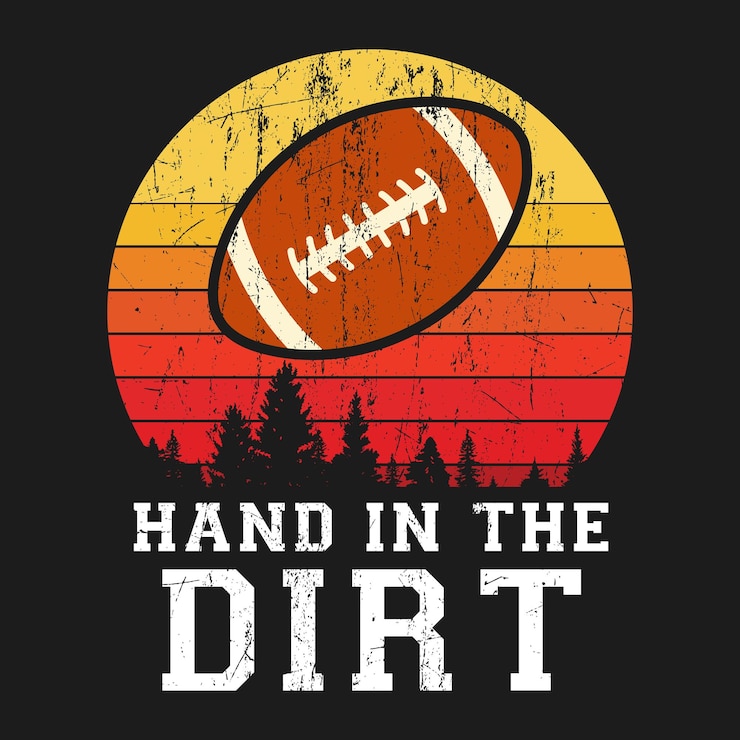 Vecteur camière de joueur de ligne de football vintage vintage cadeau rétro pour hommes design de t-shirt pour garçons
