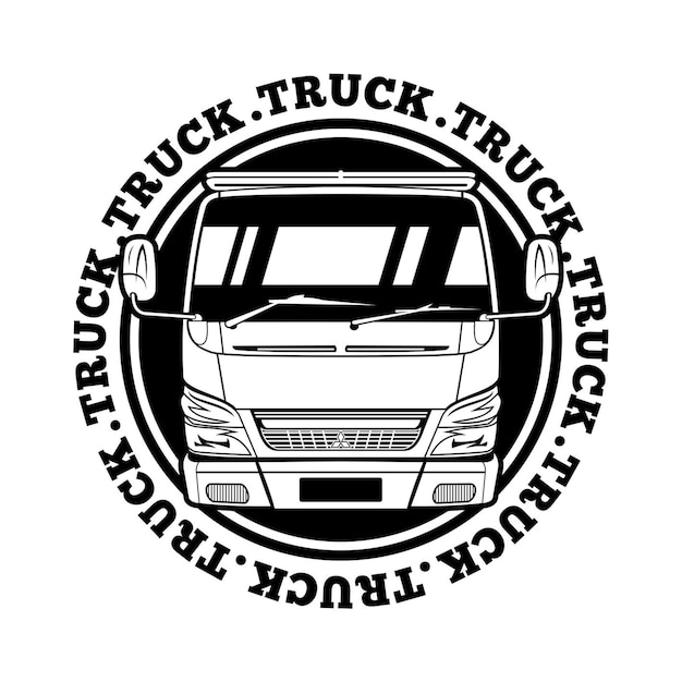 Vecteur camion logo 10