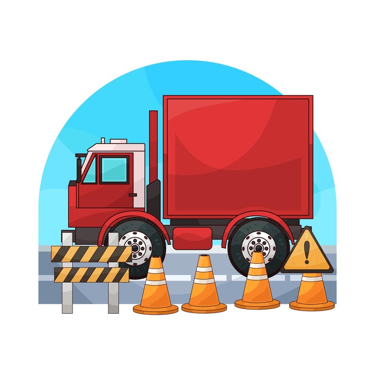Vecteur le camion