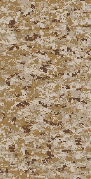 Vecteur camouflage numérique de la guerre du désert corps des marines pattern de camouflage hautement sophistiqué