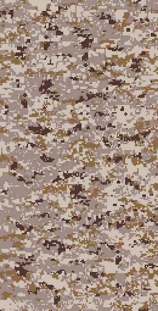 Vecteur camouflage numérique de la guerre du désert corps des marines pattern de camouflage hautement sophistiqué