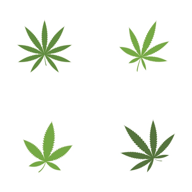 Canabis Marijuana Signe Symbole Illustration