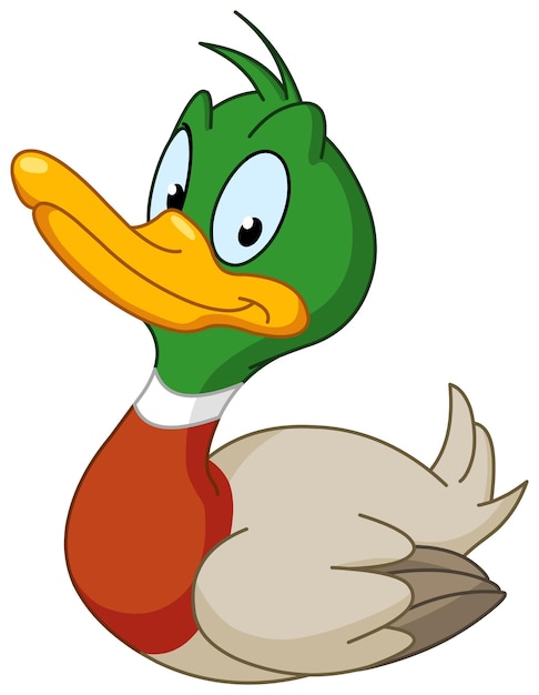 Le canard souriant