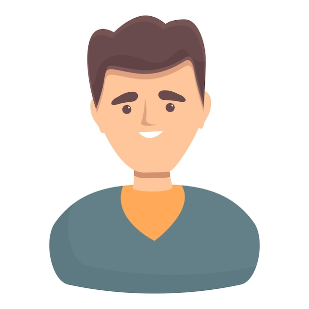 Candidat professionnel icône dessin animé vecteur emploi employé recherche talent