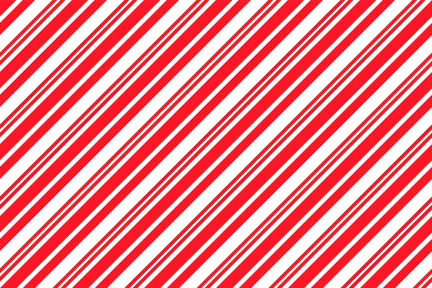 Candy Cane Rayure Motif Fond De Noël Sans Couture Illustration Vectorielle