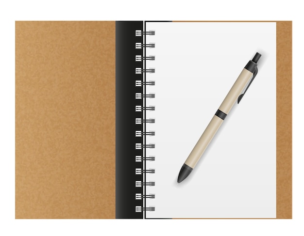 carnet pour notes et rappels quotidiens bloc-notes illustration vectorielle de stock de dessins animés