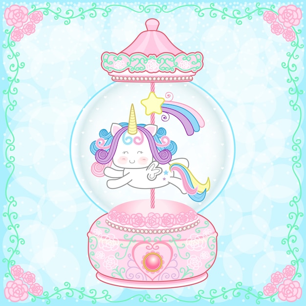 Carrousel Licorne