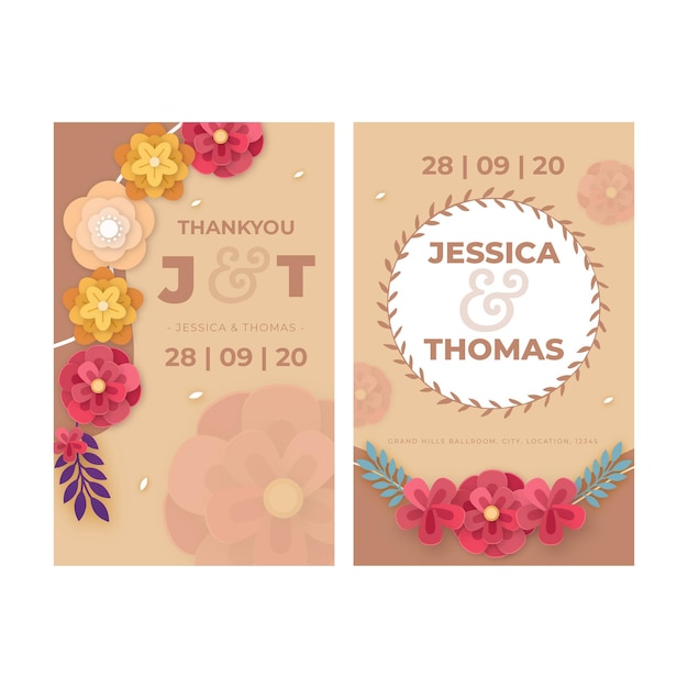 Vecteur carte d'anniversaire de mariage