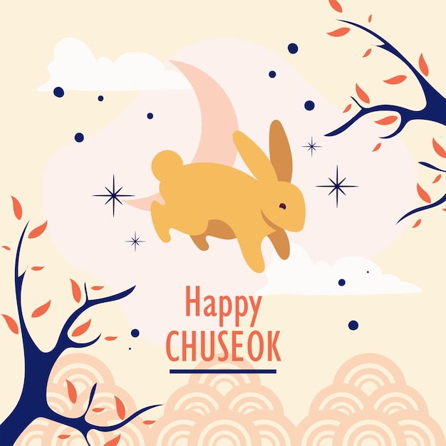 Carte De Chuseok Heureux