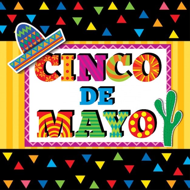 Carte de Cinco de mayo