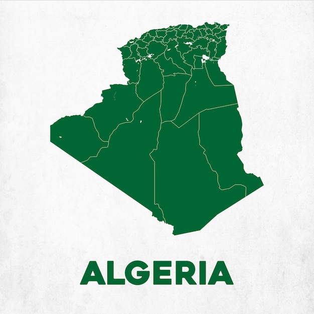 Carte Détaillée De L'algérie