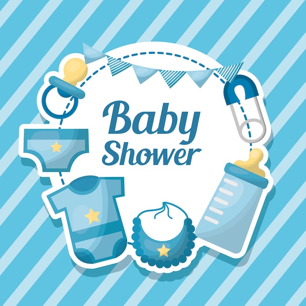 Carte De Douche De Bébé